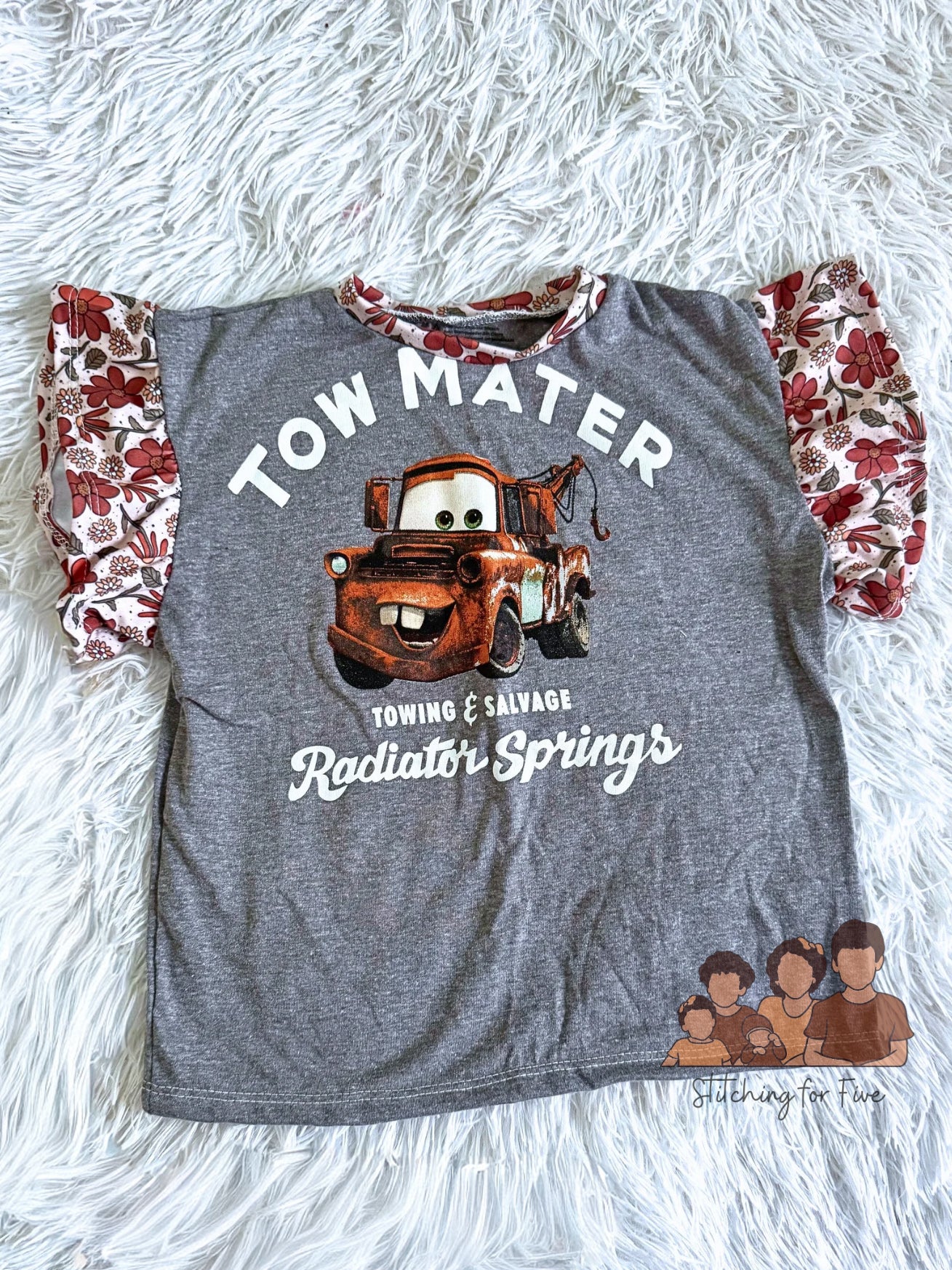 18m tee dress upcycle
