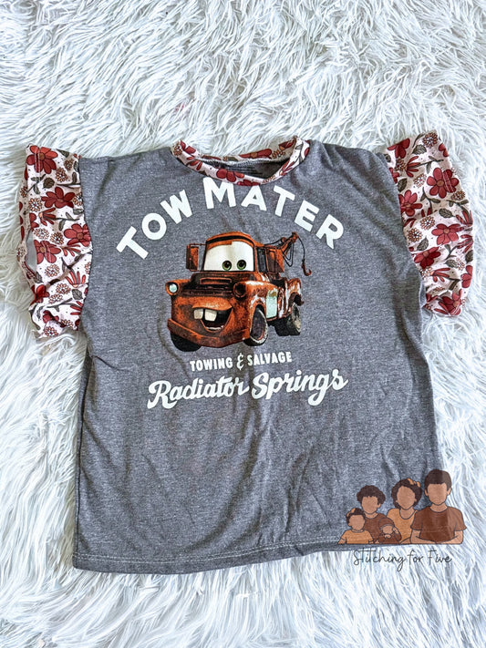 18m tee dress upcycle