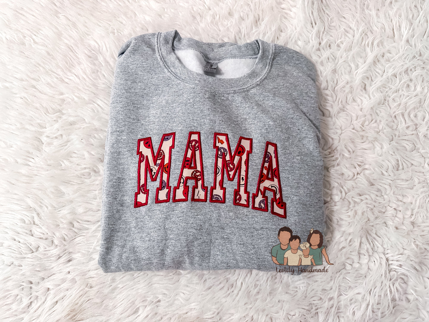 Mama Appliqué Crewnecks