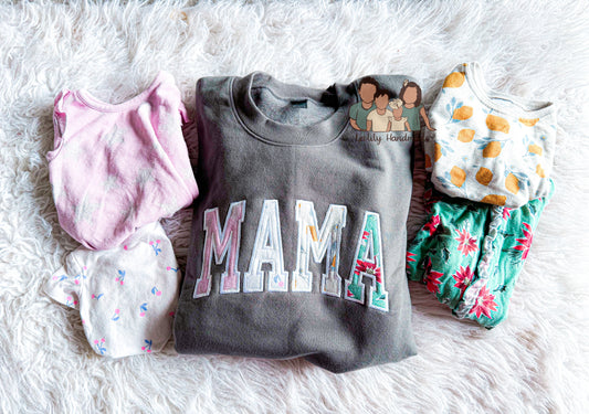 Mama Appliqué Crewnecks