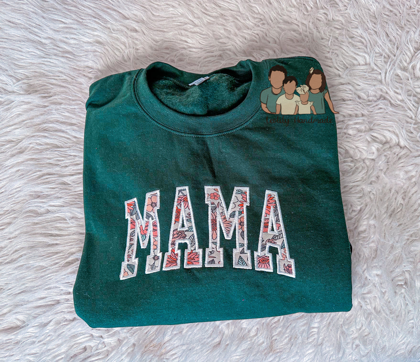 Mama Appliqué Crewnecks