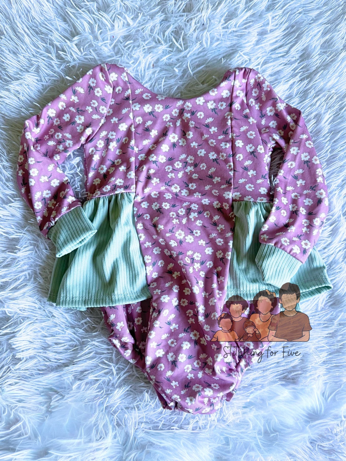 2/3t violet romper