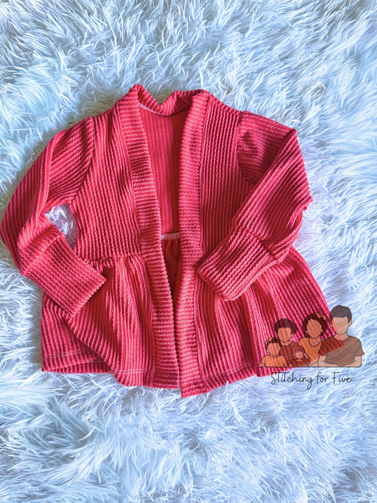 12m ruffle cardigan